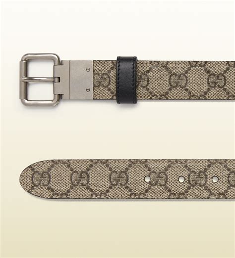 gucci gg supreme belt cheap|gucci supreme reversible belt.